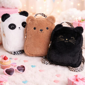 Sac enfant personnalisé Ourson, Panda ou Chat
