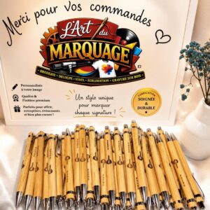 Stylos personnalisés (A partir de 1.50€ l'unité)