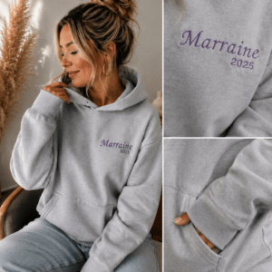 Sweat Parrain / Marraine personnalisé