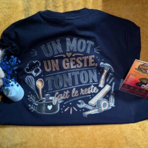 Personnalisation sur textile — dos